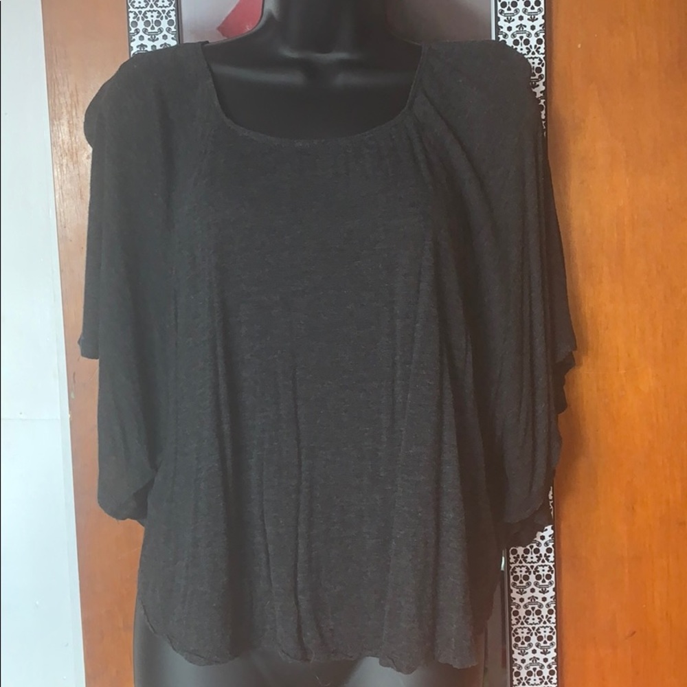 💟Throw over shirt rounded